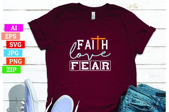 Faith Love Fear: Free Graphics for Branding