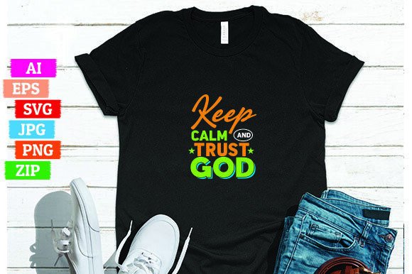 Keep Calm and Trust God Graphics Freebies Review
